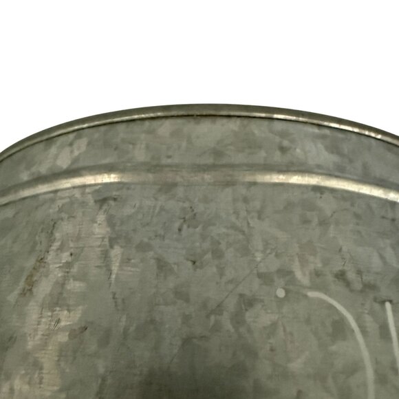 Rae Dunn Galvanized Desktop Organizer Rotating Spinner for Pens Brushes Pencils - Picture 12 of 12